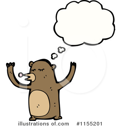 Royalty-Free (RF) Bear Clipart Illustration by lineartestpilot - Stock Sample #1155201
