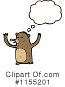 Bear Clipart #1155201 by lineartestpilot