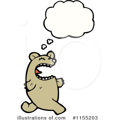 Royalty-Free (RF) Bear Clipart Illustration by lineartestpilot - Stock Sample #1155203