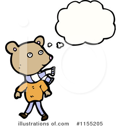 Royalty-Free (RF) Bear Clipart Illustration by lineartestpilot - Stock Sample #1155205
