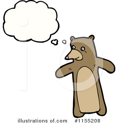 Royalty-Free (RF) Bear Clipart Illustration by lineartestpilot - Stock Sample #1155208