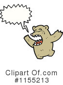 Bear Clipart #1155213 by lineartestpilot
