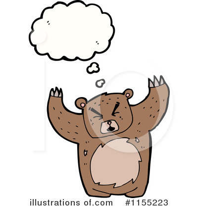 Royalty-Free (RF) Bear Clipart Illustration by lineartestpilot - Stock Sample #1155223