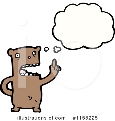 Royalty-Free (RF) Bear Clipart Illustration by lineartestpilot - Stock Sample #1155225
