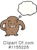 Bear Clipart #1155226 by lineartestpilot