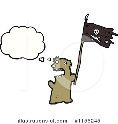 Pirate Flag Clipart #1155245 by lineartestpilot