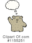 Bear Clipart #1155251 by lineartestpilot