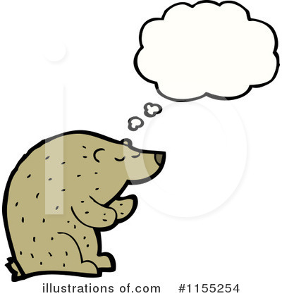 Royalty-Free (RF) Bear Clipart Illustration by lineartestpilot - Stock Sample #1155254