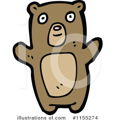 Royalty-Free (RF) Bear Clipart Illustration by lineartestpilot - Stock Sample #1155274
