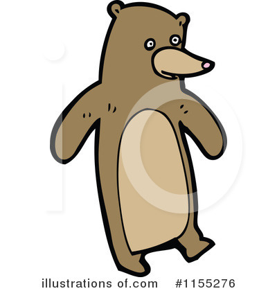 Royalty-Free (RF) Bear Clipart Illustration by lineartestpilot - Stock Sample #1155276