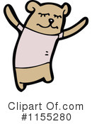 Bear Clipart #1155280 by lineartestpilot