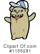 Bear Clipart #1155281 by lineartestpilot
