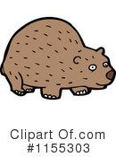 Bear Clipart #1155303 by lineartestpilot