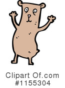 Bear Clipart #1155304 by lineartestpilot