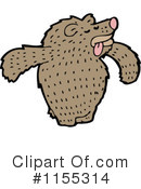Bear Clipart #1155314 by lineartestpilot