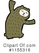 Bear Clipart #1155316 by lineartestpilot