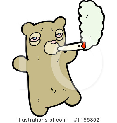 Royalty-Free (RF) Bear Clipart Illustration by lineartestpilot - Stock Sample #1155352