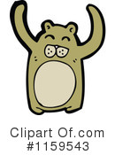 Bear Clipart #1159543 by lineartestpilot