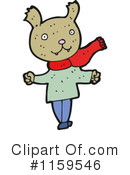Bear Clipart #1159546 by lineartestpilot