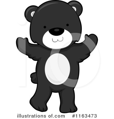 Royalty-Free (RF) Bear Clipart Illustration by BNP Design Studio - Stock Sample #1163473