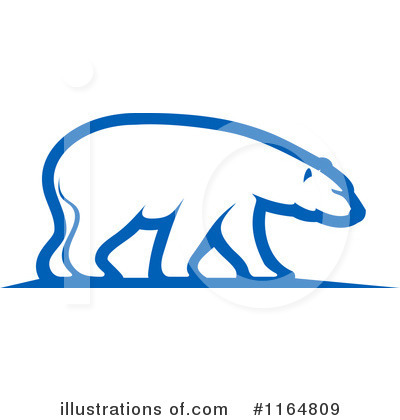 Polar Bear Clipart #1164809 by Vector Tradition SM