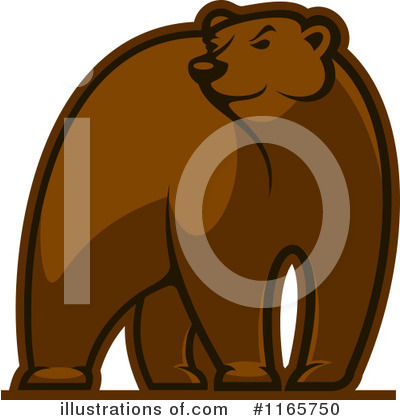 Royalty-Free (RF) Bear Clipart Illustration by Vector Tradition SM - Stock Sample #1165750