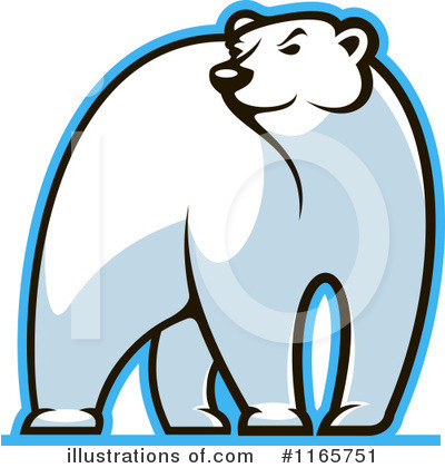 Polar Bear Clipart #1165751 by Vector Tradition SM