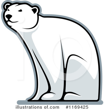 Polar Bear Clipart #1169425 by Vector Tradition SM