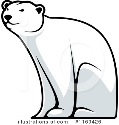 Polar Bear Clipart #1169426 by Vector Tradition SM