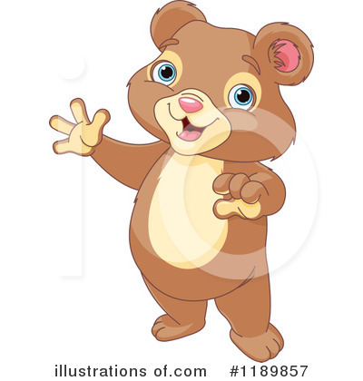 Royalty-Free (RF) Bear Clipart Illustration by Pushkin - Stock Sample #1189857
