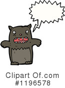 Bear Clipart #1196578 by lineartestpilot