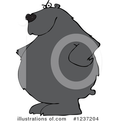 Bear Clipart #1237204 by djart