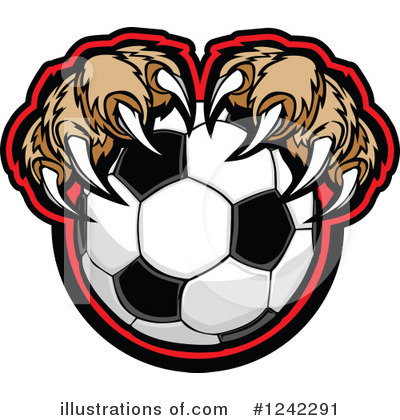Soccer Ball Clipart #1242291 by Chromaco