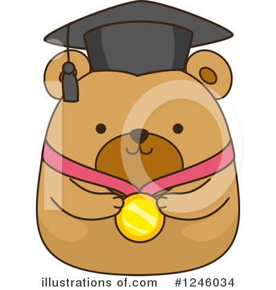 Royalty-Free (RF) Bear Clipart Illustration by BNP Design Studio - Stock Sample #1246034