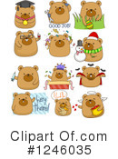 Bear Clipart #1246035 by BNP Design Studio