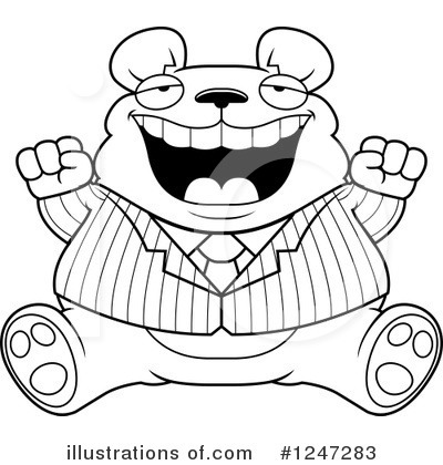 Royalty-Free (RF) Bear Clipart Illustration by Cory Thoman - Stock Sample #1247283