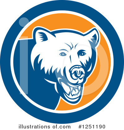 Grizzly Clipart #1251190 by patrimonio