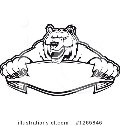 Royalty-Free (RF) Bear Clipart Illustration by Vector Tradition SM - Stock Sample #1265846