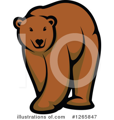 Royalty-Free (RF) Bear Clipart Illustration by Vector Tradition SM - Stock Sample #1265847