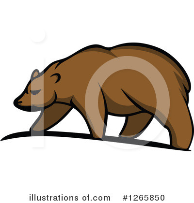 Grizzly Clipart #1265850 by Vector Tradition SM