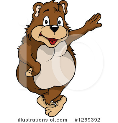 Royalty-Free (RF) Bear Clipart Illustration by dero - Stock Sample #1269392