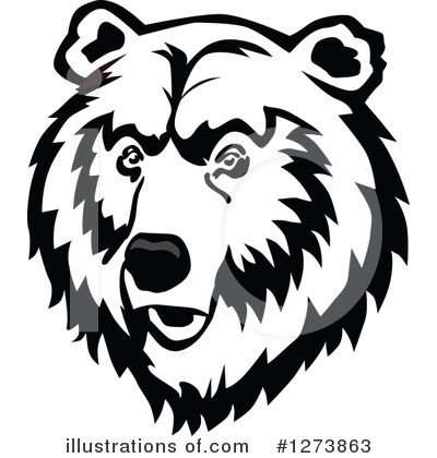 Royalty-Free (RF) Bear Clipart Illustration by Vector Tradition SM - Stock Sample #1273863