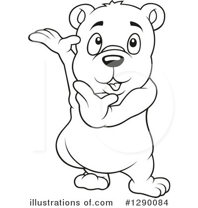 Royalty-Free (RF) Bear Clipart Illustration by dero - Stock Sample #1290084