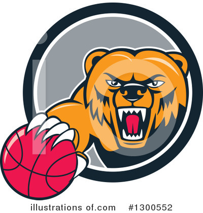 Grizzly Clipart #1300552 by patrimonio