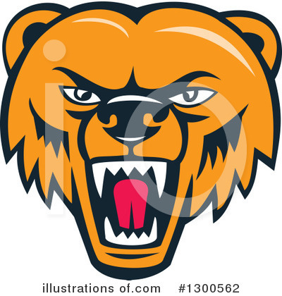 Grizzly Clipart #1300562 by patrimonio