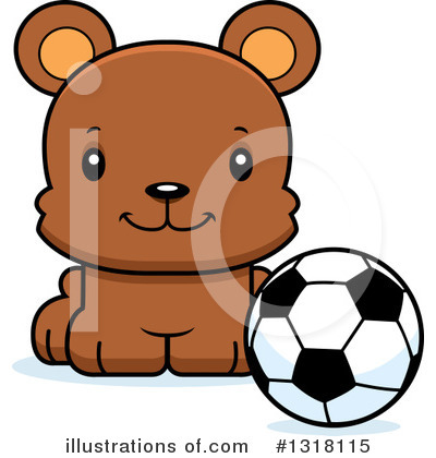 Royalty-Free (RF) Bear Clipart Illustration by Cory Thoman - Stock Sample #1318115