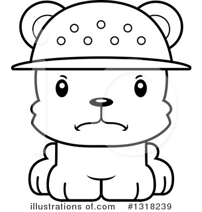 Royalty-Free (RF) Bear Clipart Illustration by Cory Thoman - Stock Sample #1318239