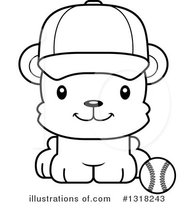Royalty-Free (RF) Bear Clipart Illustration by Cory Thoman - Stock Sample #1318243