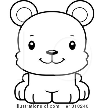 Royalty-Free (RF) Bear Clipart Illustration by Cory Thoman - Stock Sample #1318246