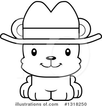 Cowboy Hat Clipart #1318250 by Cory Thoman